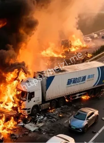 烧毁17台车
