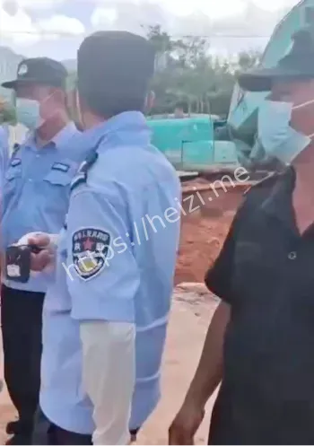 口罩治安人员