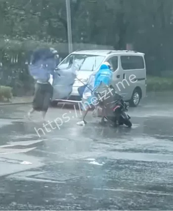 上海受灾