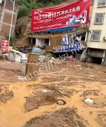 山体滑坡隐患曝光