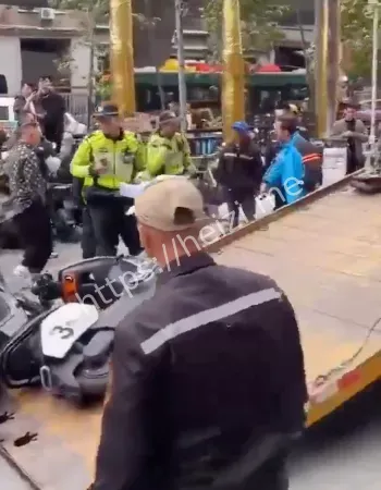 交警执法