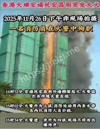 香港大埔四级大火内幕