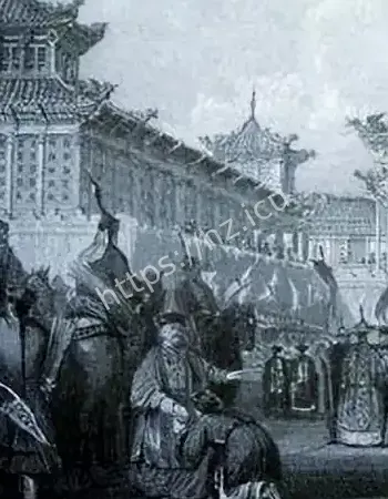 万人坑就在下面