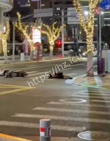 上海淮海中路车祸