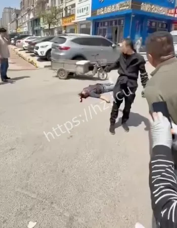 第二天电动车撞人失败