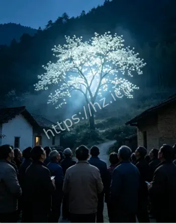 民间花仙护山古老传说