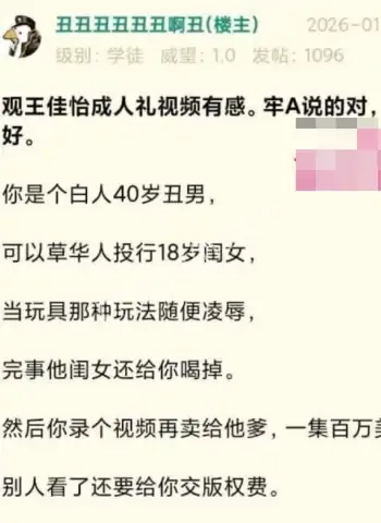 王佳怡18岁下海